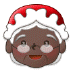 🤶🏿 Mrs. Claus: dark skin tone display on Samsung